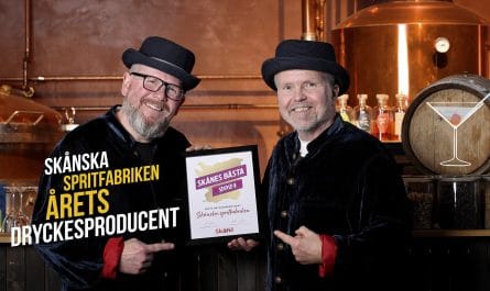 Skånska Spritfabriken är Skånes bästa dryckesproducent 2024!